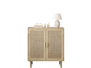 Buffet 2 porte(s) 0 tiroir(s) OKWISH - 80 cm coloris naturel