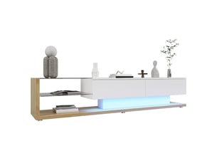 Meuble tv coloris bicolore 170 cm MODENVIE  