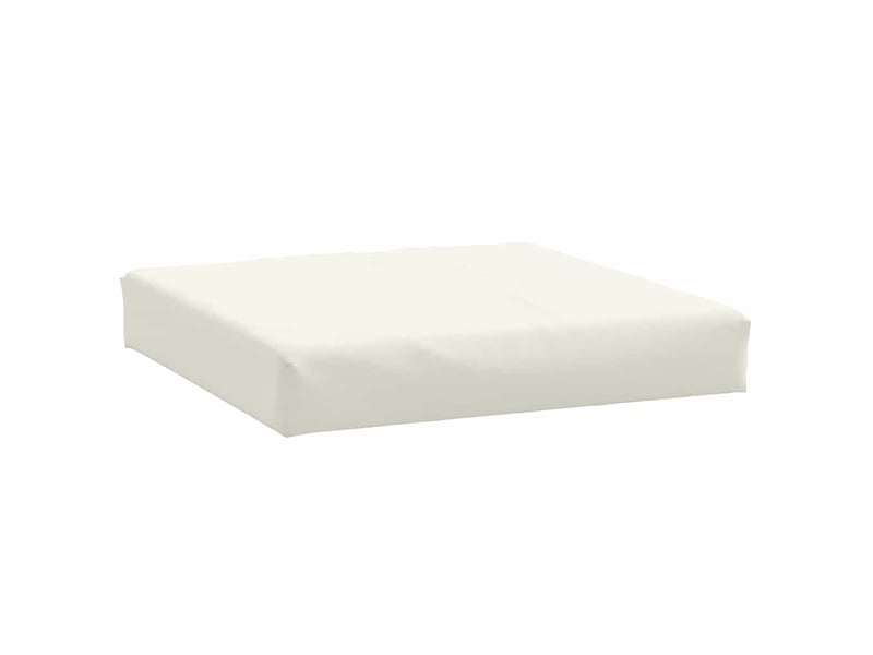  Lot de 3 coussins de palette, coussins de canapé crème mélangé tissu cf59669  - Conforama E