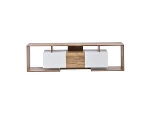 Meuble tv coloris marron 180 cm   