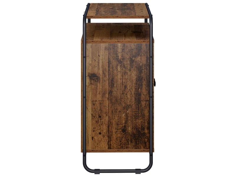  Buffet salon, buffet de rangement bois ancien 68x35x75 cm bois d'ingénierie shl94256  - Conforama E