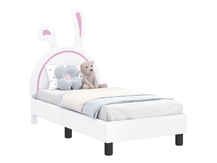 Lit simple 70x140 cm    coloris blanc
