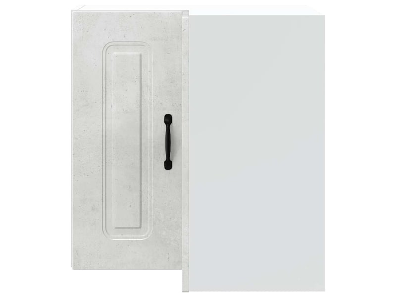  Meuble de rangement, armoire murale d'angle de cuisine kalmar gris béton  - Conforama D