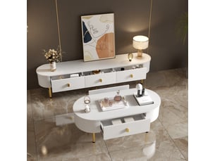 Meuble tv coloris bicolore 60 cm <strong></strong>  <strong></strong>