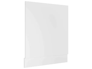 Panneau de lave-vaisselle lyon blanc 59,5x3x67cm bois d'ingénierie