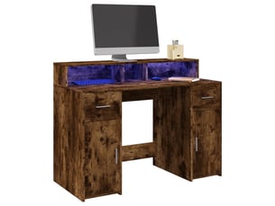 Bureau gaming 120 cm coloris multicolore