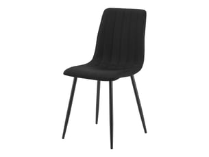 Lot de 4 chaises de salle à manger moderne design robuste 89 x 43 x 52 cm noir 03_0009808