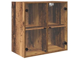 Meuble mural, meuble de rangement salon 68 x 37 x 68,5 cm bois d'ingénierie bois ancien
