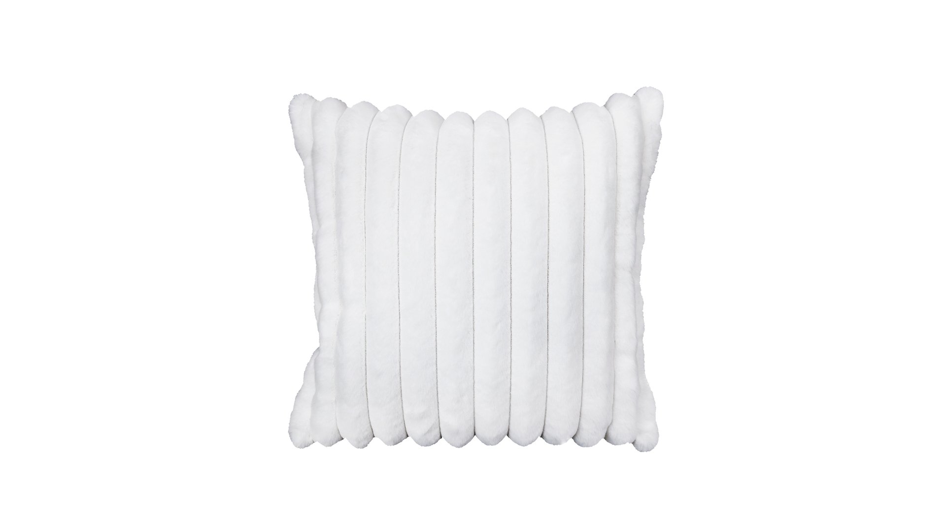 CONFORAMA Coussin blanc 40 cm 40 cm DOUDOU