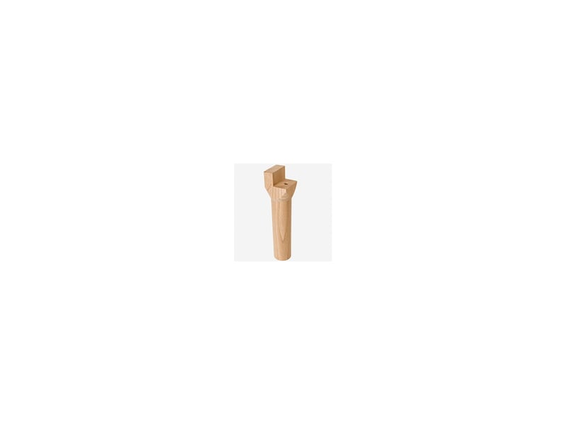  Pieds de sommier t36 55x220 cc bois vernis naturel 22 cm 8095981 - Conforama C