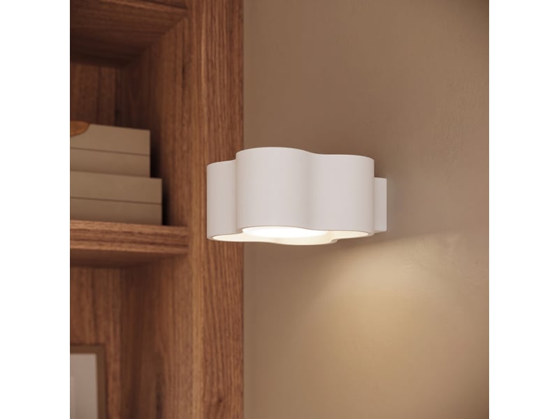  Applique ovio blanche gx53 aluminium moderne 6x12x14.5cm SL.3325 - Conforama D
