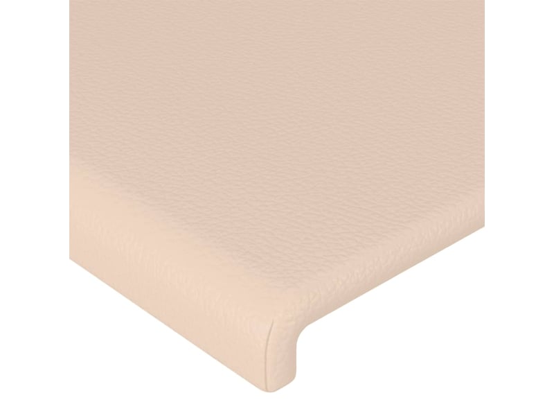  Tête de lit - armoire de tête de lit - à led cappuccino 90x5x7888 cm similicuir fr10545  - Conforama E