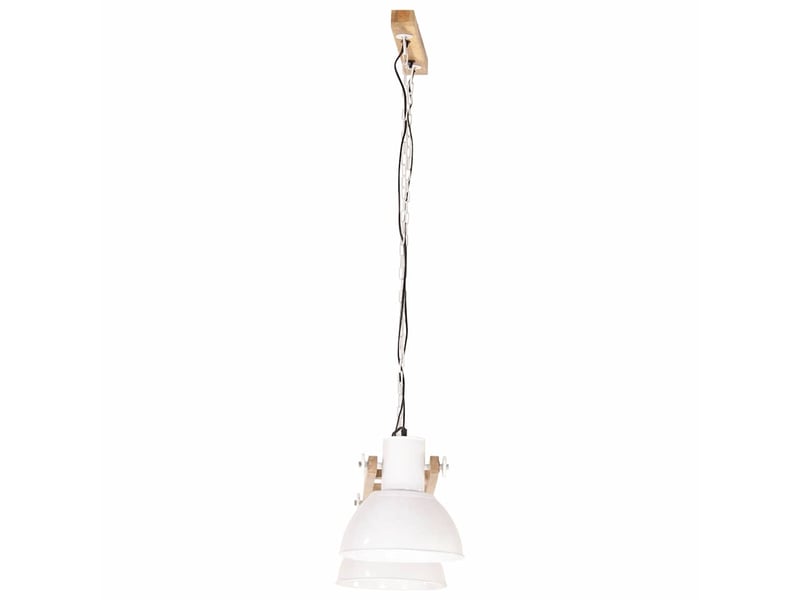  Lampe suspendue, suspension luminaire industrielle 25 w blanc 109 cm e27  - Conforama E