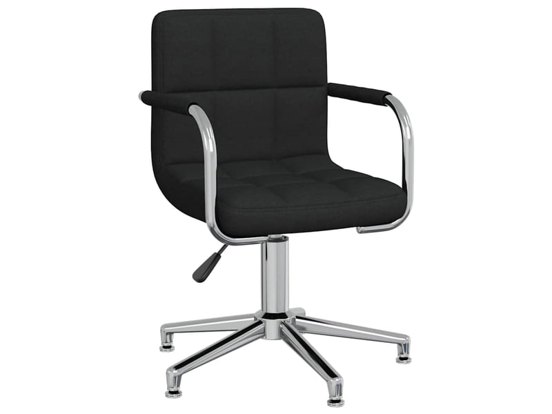  Chaise de bureau, chaise pivotante noir tissu cf27403  - Conforama A