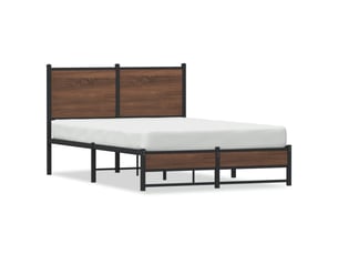 Lit 2 places 120x190cm    coloris marron