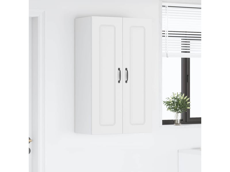  Meuble mural de cuisine | armoire de cuisine blanc 60x31x100cm shl1974  - Conforama D