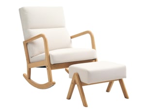 Fauteuil relax manuel <strong>HAUSS SPOLE</strong> <strong></strong> Polyester blanc vendu A l'unité