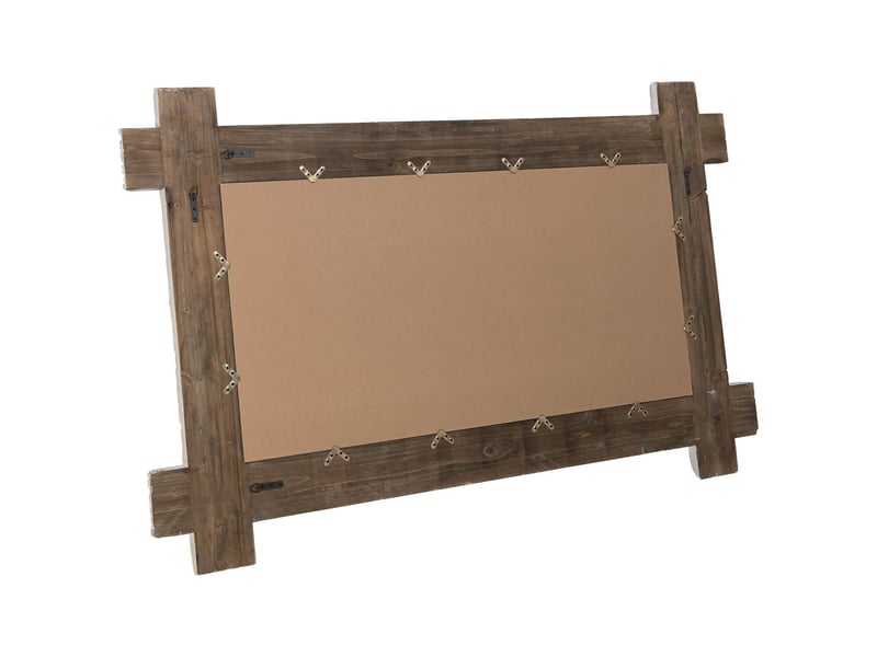  Miroir en bois blanc 198x4x120 cm h  - Conforama D