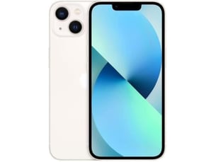 Smartphone iphone 13 128 go double capteur photo led flash ecran encoché couleur starlight