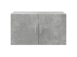 Armoire murale grise design moderne gain de place 70 x 42,5 x 40 cm en bois d'ingénierie gris béton 02_0049500