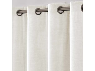 Rideau en velours jacquard isak 140x260cm naturel