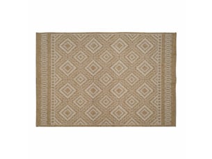 Tapis tissé plat yucatan 160x230cm naturel