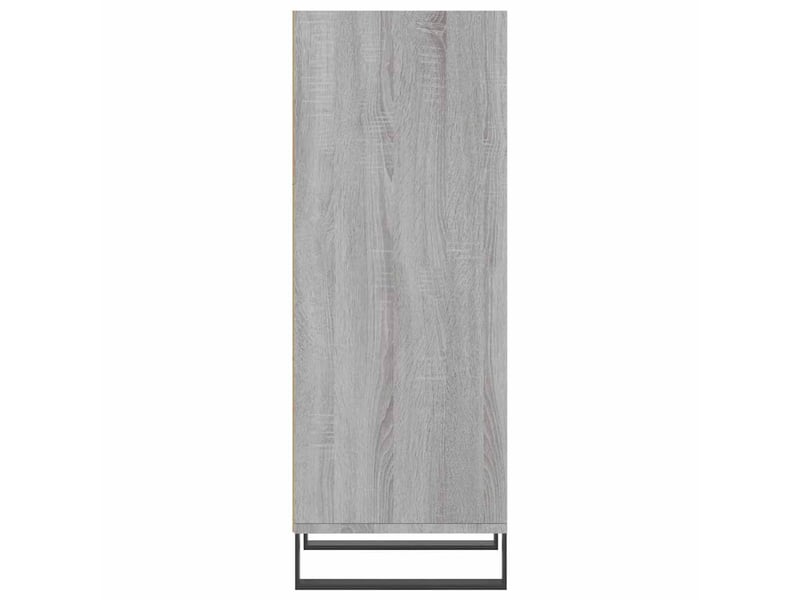  Buffet - bahut - meuble de rangement sonoma gris 34,5x32,5x90 cm bois d'ingénierie  - Conforama E