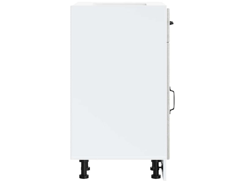  Meuble de rangement, armoire de cuisine lucca sonoma gris bois ingénierie shl2914  - Conforama E