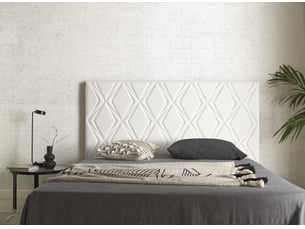 Tete de lit A fixer au mur largeur 150 cm B12918 8435720010473 blanc