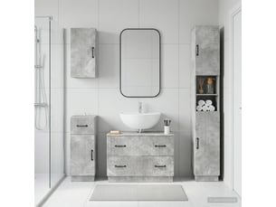 Ensemble de 4 pièces d'armoires de salle de bain hoorn cf63264