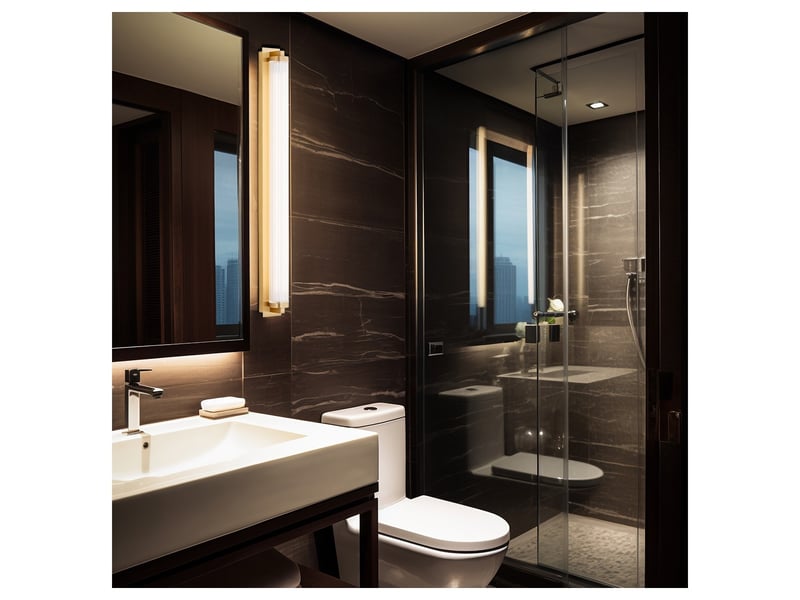  Argon hampton applique murale led intégrée hampton, laiton brossé, 3000k  - Conforama C