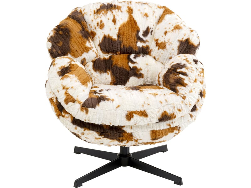  fauteuil pivotant cutie vache kare design  - Conforama A