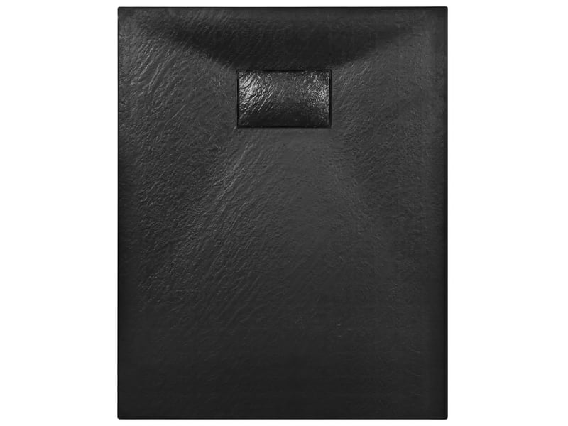  Bac de douche receveur de douche rectangulaire salle de bain maison intérieur trou de drain standard de 9 cm smc 100 x 70 cm noir 02_0003451  - Conforama D