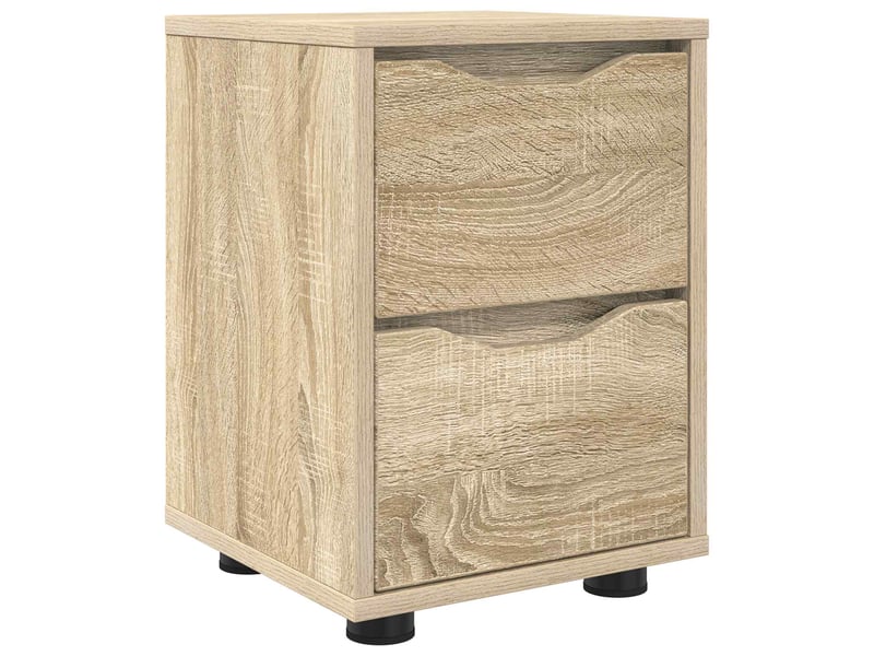  Table de chevet - cabinet de chevet - table de nuit chêne sonoma 30,5 x 30 x 43 cm  - Conforama A