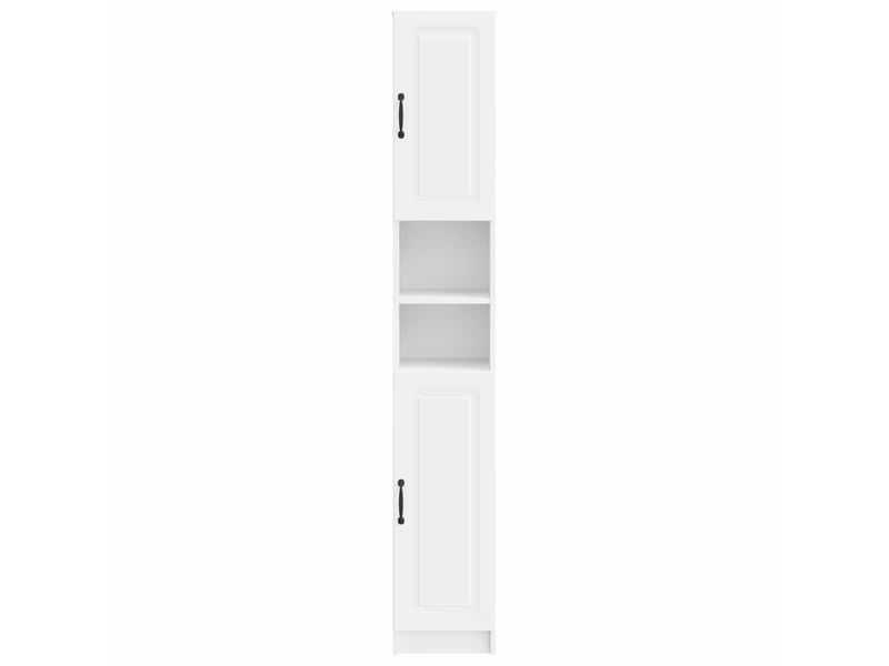 Colonne de salle de bain avec étagère ouverte utrecht blanc - Conforama D