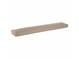 Coussin de palette, coussin de chaise, coussin de canapé tissu oxford taupe 200 x 40 x 8 cm cf55477