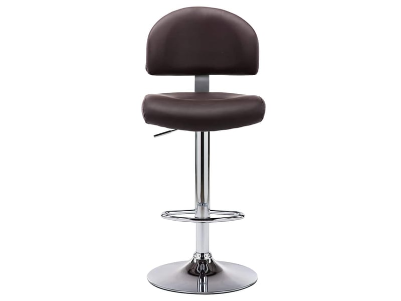  Tabouret de bar, chaise de bar marron similicuir shl58013  - Conforama A