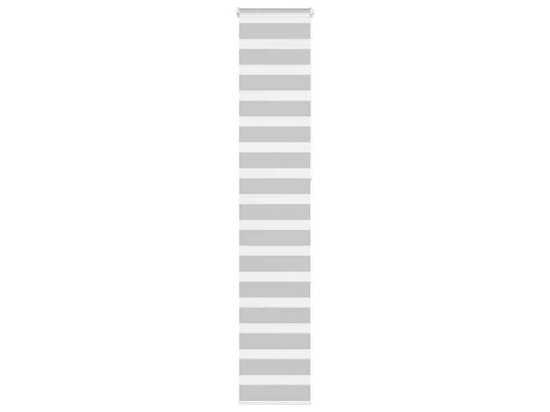  Store zèbre, store de fenêtre gris clair largeur du tissu 45,9 cm polyester cf48498  - Conforama B