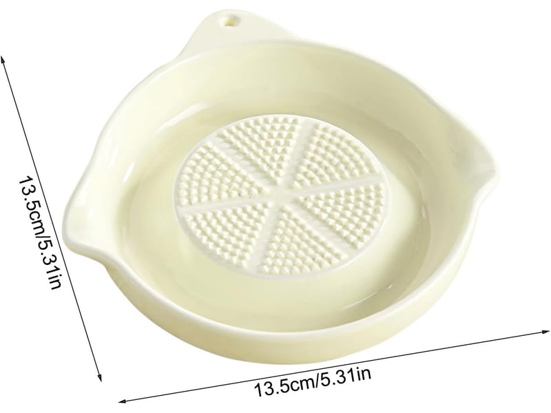  Gadget de broyeur d'ail, de broyeur avec fonction antidérapante, outil de cuisine robuste, râpe à gingembre avec un design, accessoire de cuisine  - Conforama B