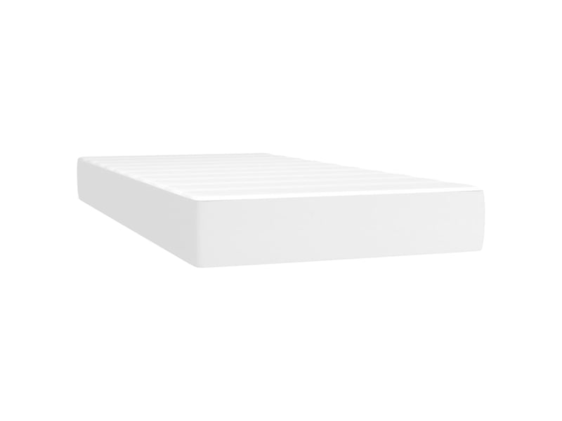 Matelas de lit à ressorts ensachés fermeté moyenne blanc 120x190x20 cm - Conforama A