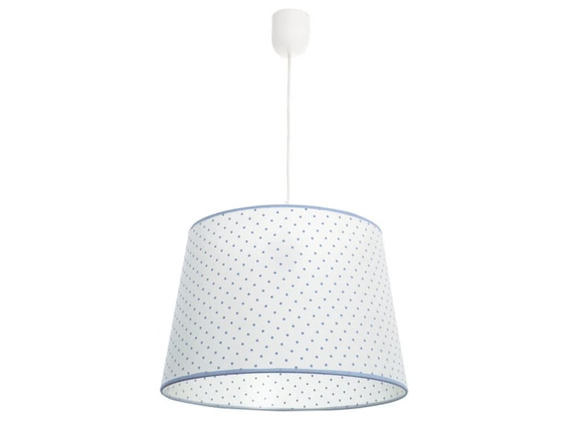  Suspension enfant fabrilamp okapi bleu ciel 1xe27 hauteur réglable 30-105 cm ø36 cm 076193648 - Conforama A