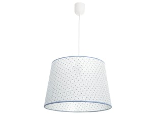 Suspension enfant fabrilamp okapi bleu ciel 1xe27 hauteur réglable 30-105 cm ø36 cm