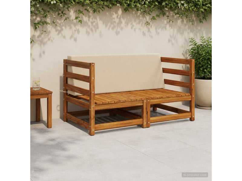  Coussin de dossier, coussin de dos soest 100 % polyester beige 120 x 20 x 40 cm cf55200  - Conforama B