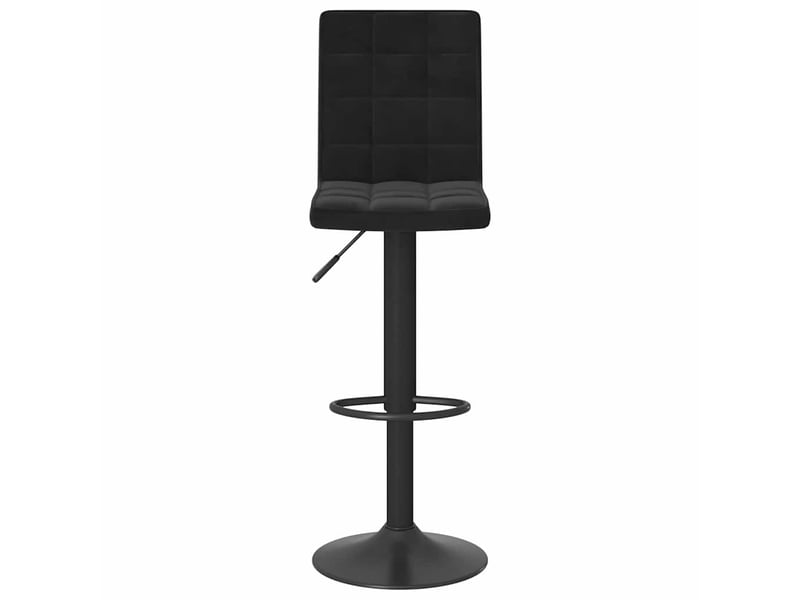 Lot de 2 tabouret de bar, chaise de bar noir velours shl2250  - Conforama D