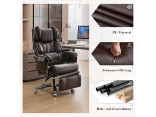Fauteuil de bureau HAUSS SPOLE avec assise réglable en hauteur