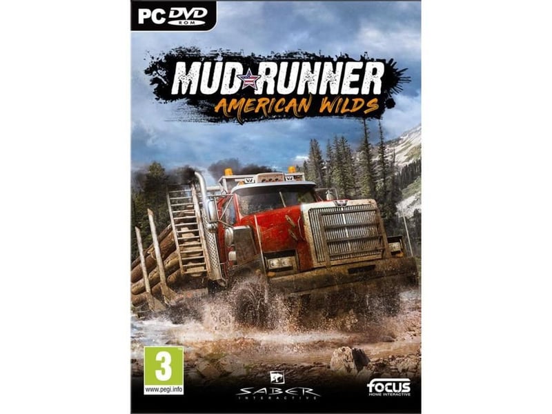  Jeu pc de course mudrunner american wilds sur dvd-rom  - Conforama A