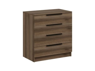 Commode 5 tiroir(s) DMORA Elysee coloris marron largeur 73 cm