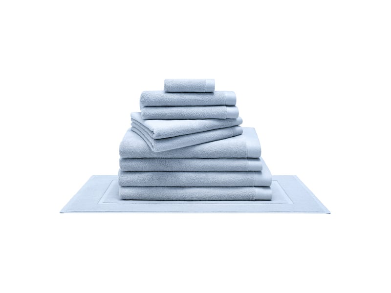  Pack complet 10 pièces softy salle de bain 100 % coton zero twist – 600 gm²  - Conforama C