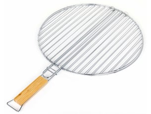 Grille de cuisson rectangulaire somagic en acier chromé, diamètre 37 cm