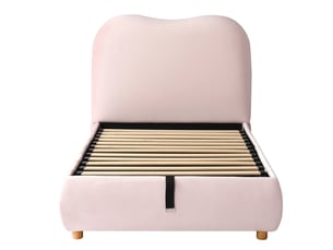 Lit coffre 90x200 cm SEYAKANY coloris rose